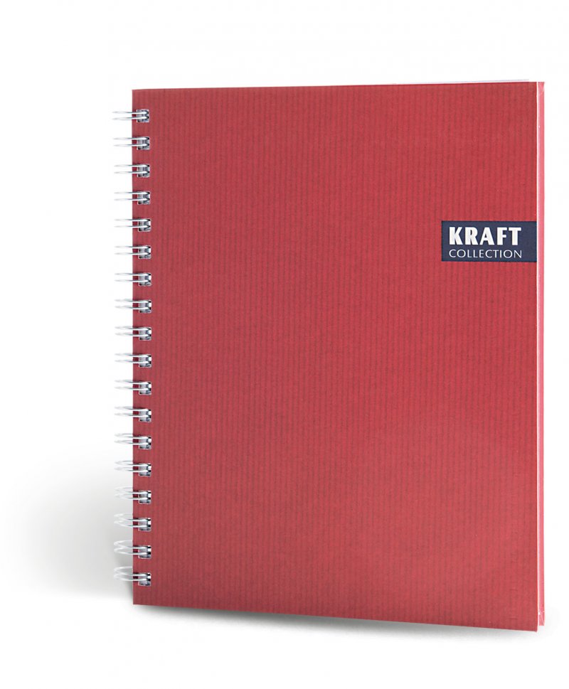20120451_3_1.jpg 005374 - ბლოკნოტი KRAFT A5, უჯრა - Image 1